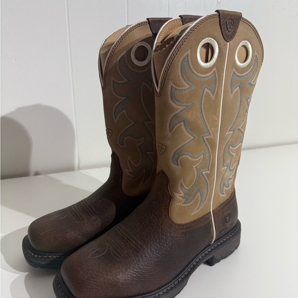 Ariat Men's Two-Tone Western Boots Size 10